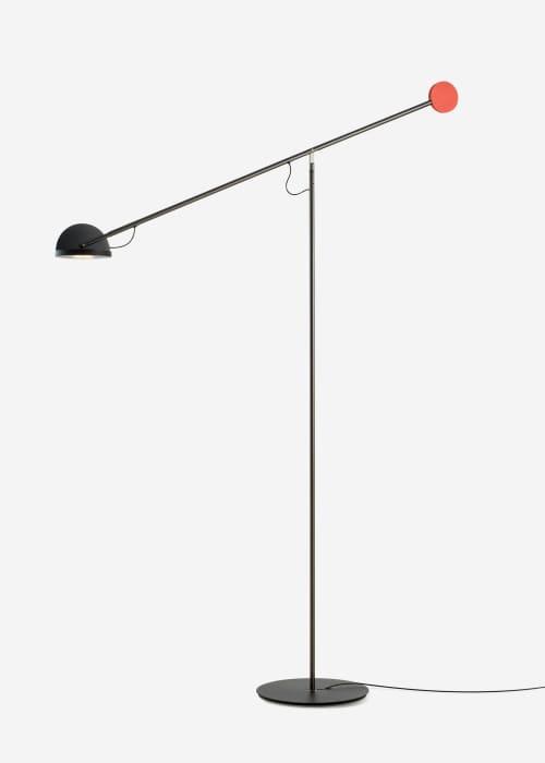 Copérnica lamp | Floor Lamp in Lamps by Jaume Ramirez Studio. Item composed of steel