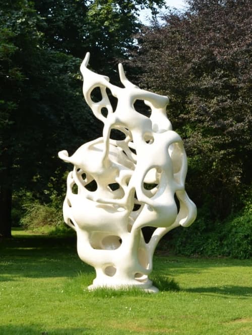APSAADU | Public Sculptures by STUDIO NICK ERVINCK | Chateau de Foix in Foix. Item composed of stone and synthetic