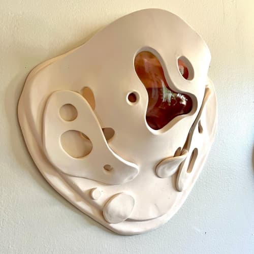 wave sconce | Sconces by Kelly Witmer. Item composed of ceramic