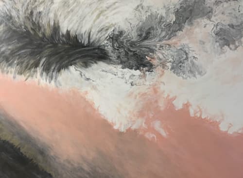 Metamorphosis | Oil And Acrylic Painting in Paintings by Hoai Not Art. Item composed of canvas & synthetic