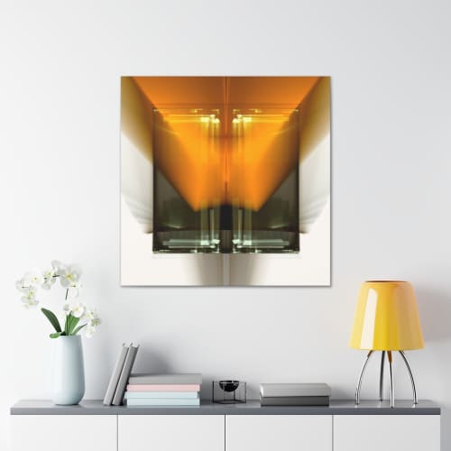 Minimal 9380 | Oil And Acrylic Painting in Paintings by Rica Belna. Item made of canvas & synthetic compatible with minimalism style
