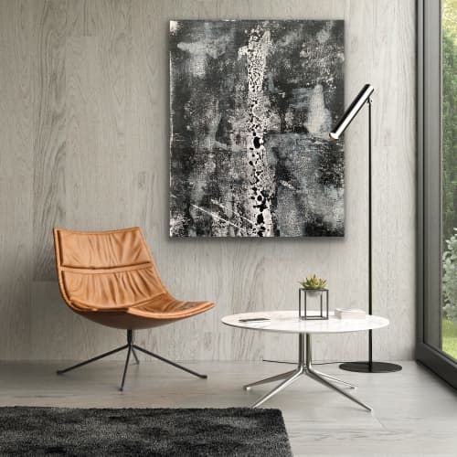 Black and White, 1 Canvas Print | Prints by MELISSA RENEE fieryfordeepblue  Art & Design. Item composed of canvas compatible with contemporary and eclectic & maximalism style