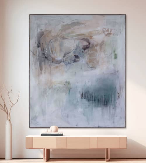 Carefree | Mixed Media in Paintings by El Løvaas. Item composed of canvas