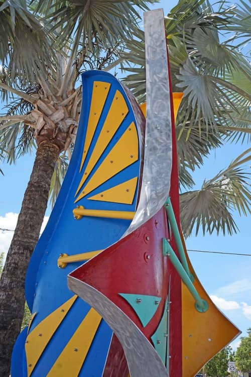 Sailing | Public Sculptures by Gus Lina Art