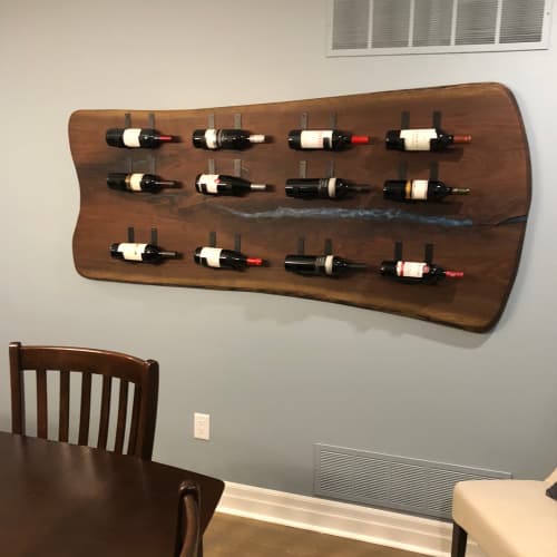 Wine Rack | Tableware by Lighthouse Woodworks