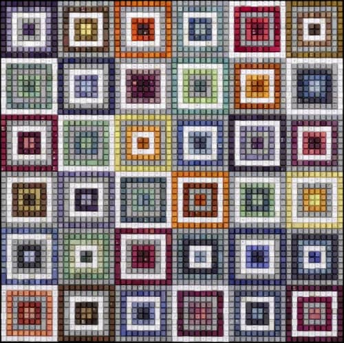 Daily Breaths (Square) | Mixed Media by Erik Jensen Art | ArtLifting in Boston