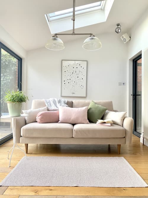 The Rebel 3Seater Sofa in Taupe Velvet by Snug Wescover Sofas & Couches