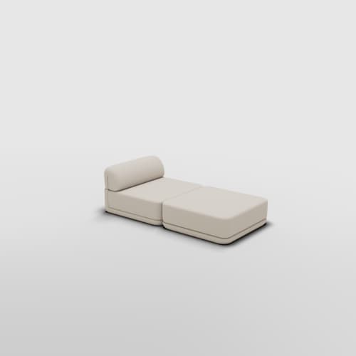 Lounge + Ottoman Set | Lounge Chair in Chairs by Bend Goods. Item composed of fabric