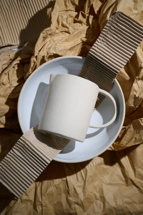 Handmade Stoneware Small Pitcher | Carafe in Vessels & Containers by Creating Comfort Lab. Item composed of ceramic