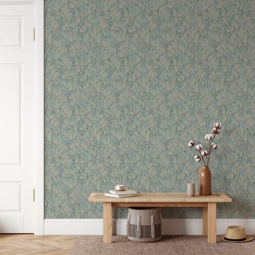 Morning Sunshine Wallpaper | Wall Treatments by Patricia Braune. Item composed of paper in coastal style