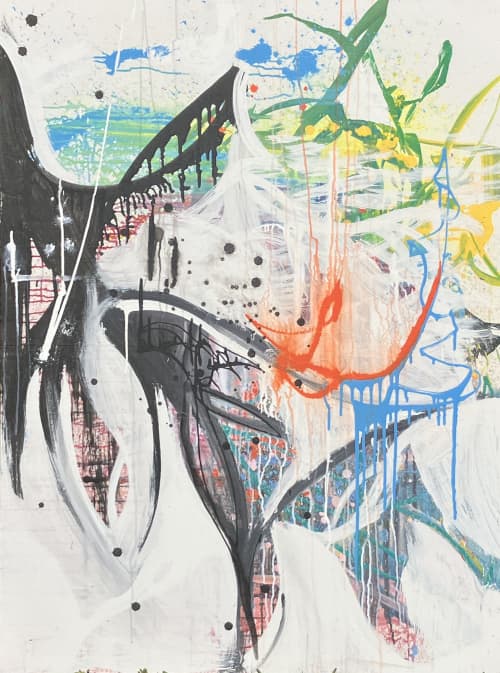 Cinder Fall | Prints in Paintings by Edward Wilcox. Item composed of wood and canvas