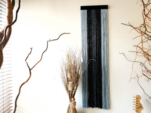 Wall décor ,textile wall art, Fiber art, | Tapestry in Wall Hangings by Magdyss Boutique. Item composed of cotton and fiber in contemporary or art deco style
