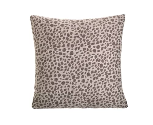 Innvik Mosaic Wool Pillow Case | Cushion in Pillows by Plesner Patterns. Item composed of fabric and fiber