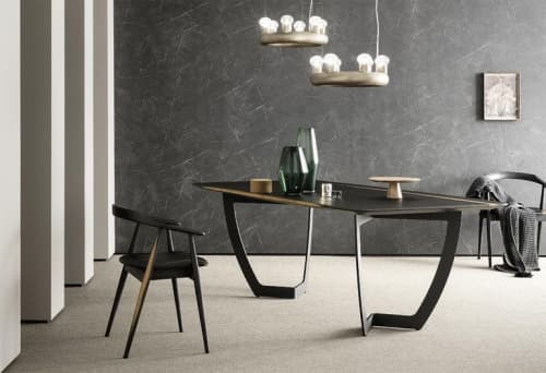 Fork Dining Table | Tables by ETAMORPH. Item made of oak wood