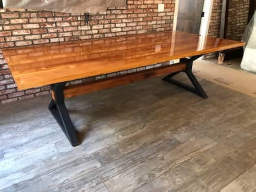 Heartpine Dining Room Table | Tables by Peach State Sawyer Services