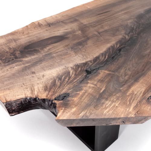 Oxidized Maple Coffee Table | Tables by ANAZAO INC.. Item composed of maple wood