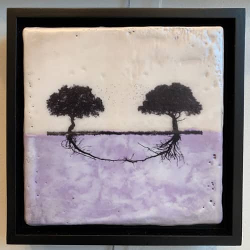 Better Together | Oil And Acrylic Painting in Paintings by Shari Lyon Fine Art. Item made of canvas