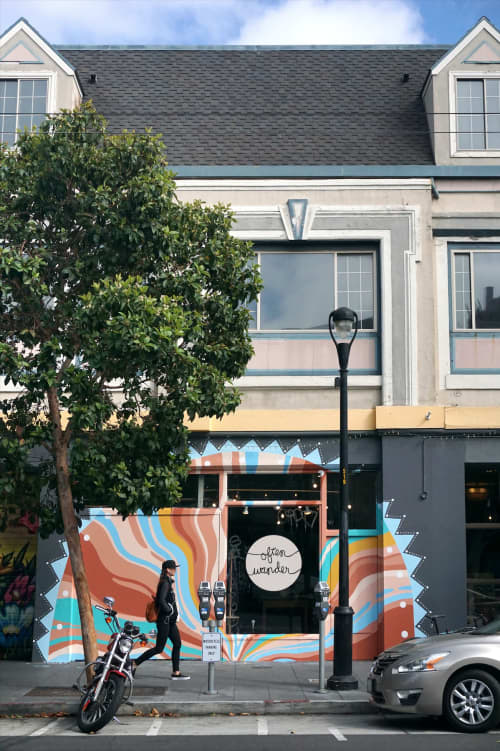 Storefront Mural | Murals by Celeste Byers | Often Wander in San Francisco