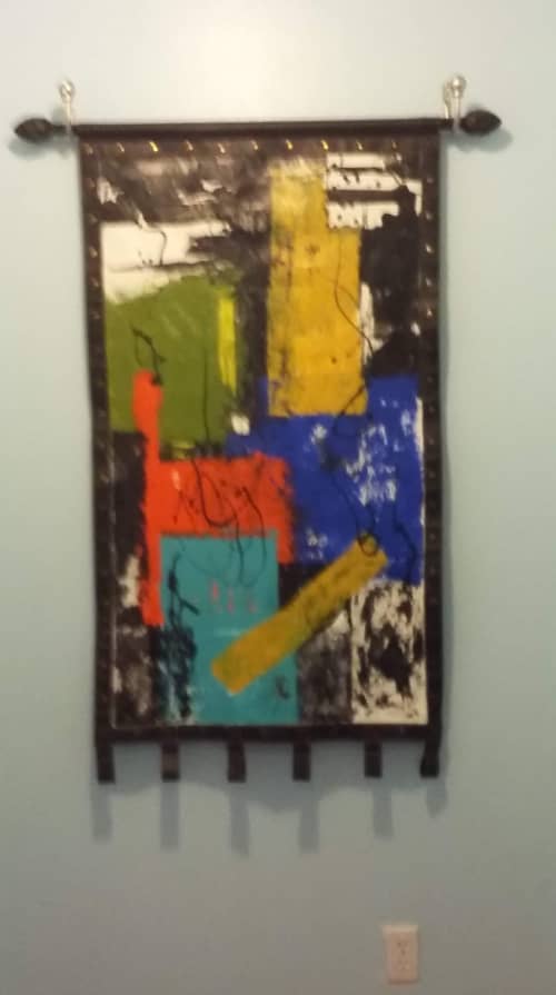 Equality for Everyone | Tapestry in Wall Hangings by Reade C Gloeckner Fine Art. Item composed of leather & synthetic