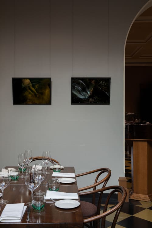 Female figure in water | Photography by Lilli Waters | Craig's Royal Hotel in Ballarat East