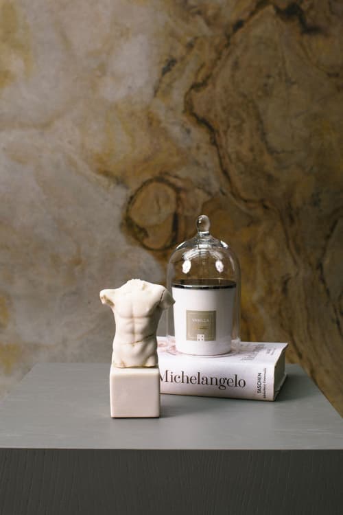 Male Torso No:2 | Sculptures by LAGU. Item composed of marble