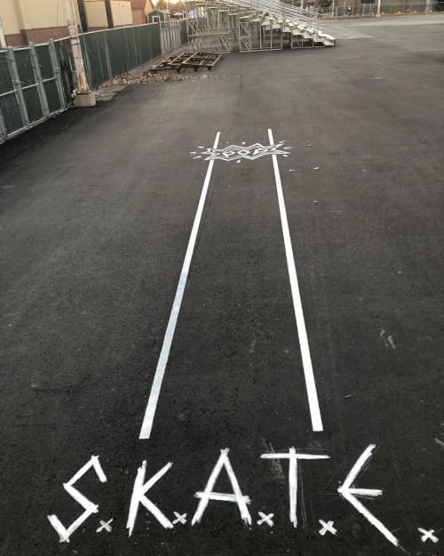 Vans Skate Park Art | Street Murals by Josh Scheuerman | Utah State Fairpark in Salt Lake City