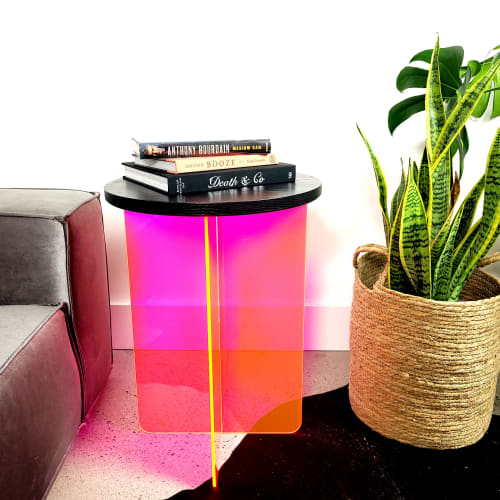 The Dark Side Table | Tables by Ooak Design Inc.. Item made of synthetic works with minimalism & modern style