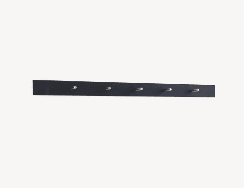 Ellis Peg Rail | Hook in Hardware by Coolican & Company. Item composed of brass