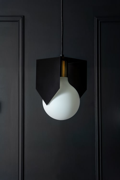 Articles Of Five | Pendants by John Beck Steel. Item made of steel works with minimalism & contemporary style