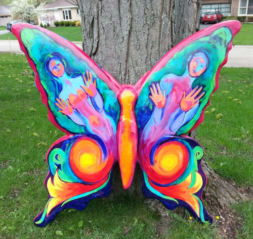Animals on Parade | Public Sculptures by Judith Joseph | Chicago in Chicago. Item made of synthetic