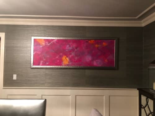 Color Burst | Oil And Acrylic Painting in Paintings by Lisa Collins