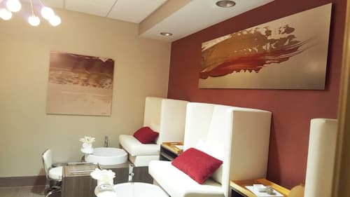 The Spa at Horseshoe Series of Paintings | Oil And Acrylic Painting in Paintings by Pamela Nielsen Contemporary Art | The Spa at Horseshoe in Robinsonville. Item composed of canvas