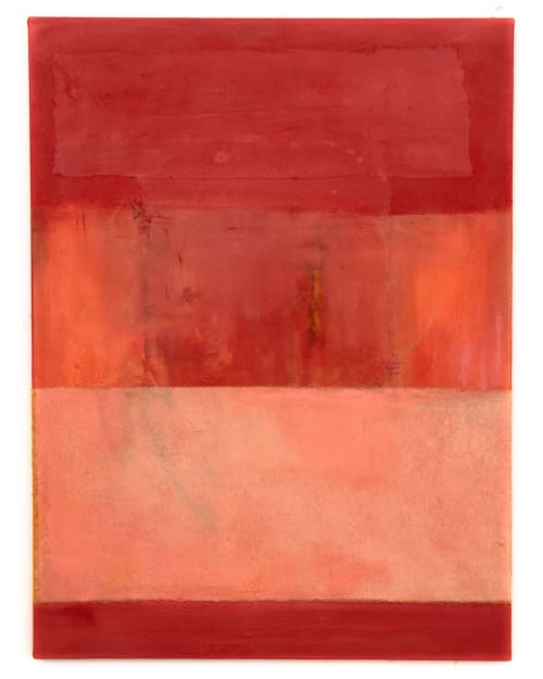 Just Love | Mixed Media in Paintings by El Løvaas. Item made of canvas works with minimalism & contemporary style