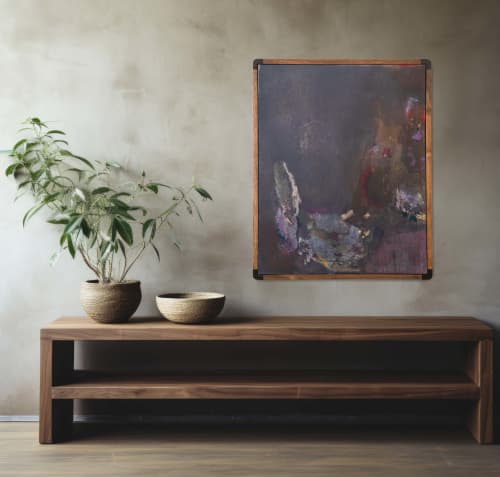 Immersion | Mixed Media in Paintings by El Løvaas. Item composed of canvas