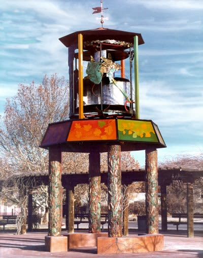 Carrusel de San Ysidro | Public Sculptures by Evelyn Rosenberg. Item composed of concrete