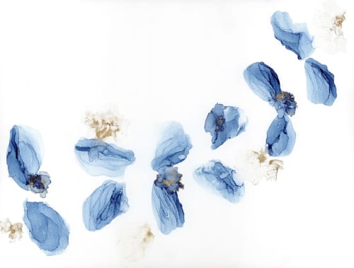 soft ascent | original abstract art | Watercolor Painting in Paintings by Megan Spindler. Item made of canvas
