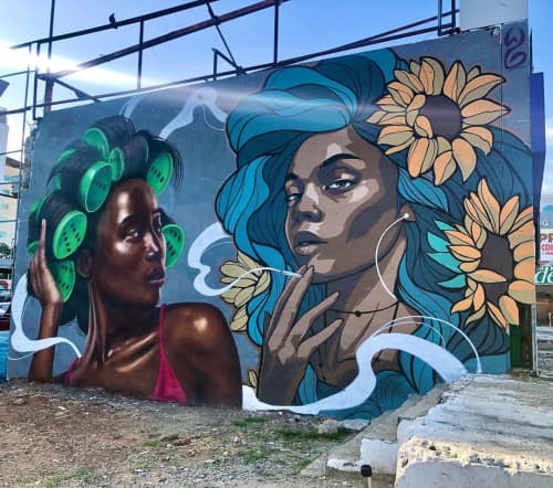 Mural | Murals by Willgom | Linconazo in Santo Domingo