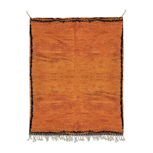 Moroccan Berber Rug - Handcrafted Moroccan Handmade Rug | Area Rug in Rugs by Marrakesh Decor. Item composed of wool in boho or mid century modern style