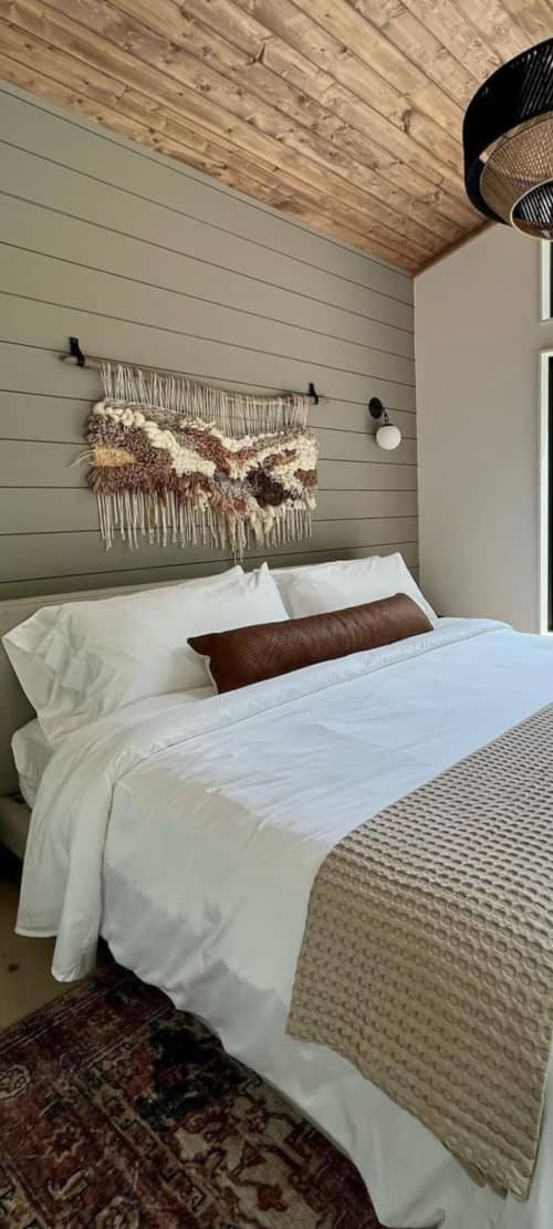 "Sand" Textured Wall Hanging | Tapestry in Wall Hangings by MossHound Designs. Item made of cotton & fiber compatible with minimalism and contemporary style