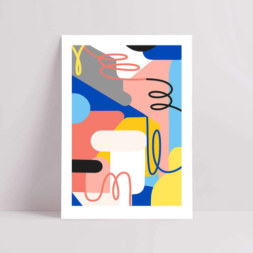 "Market" signed art print - Size: 30x45 cm | Digital Art in Art & Wall Decor by Jilli Darling. Item composed of paper
