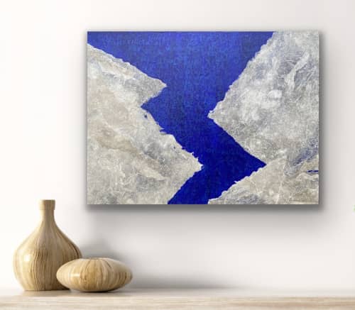 Fear Nothing 2 | Mixed Media by Theodora Miller. Item composed of wood and paper in boho or contemporary style