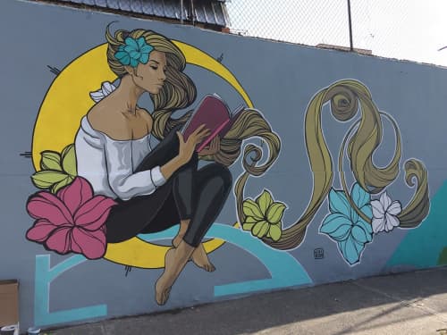 Mural | Murals by Willgom | Colegio Claret in Santo Domingo