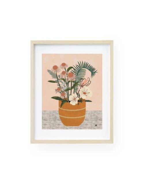 Boho Blooms - Modern Botanicals | Prints by Birdsong Prints. Item composed of paper