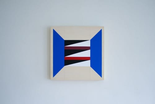 Surface Daylight, II | Oil And Acrylic Painting in Paintings by Atelier Stumpo. Item composed of wood and synthetic