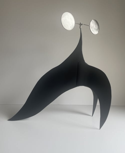 From Silence I Rise | Sculptures by Studio La Valleur. Item composed of steel in contemporary style