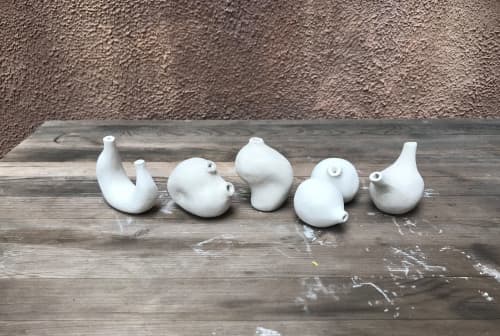 mini vases | Vases & Vessels by Mara Lookabaugh Ceramics