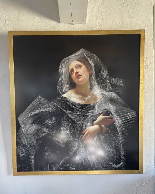 Thou Shat Go Gently Into The Dark | Prints by Magnus Gjoen. Item composed of paper in contemporary or traditional style
