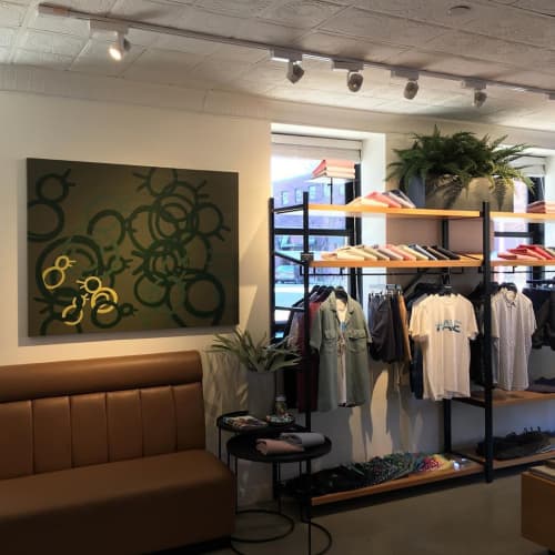 Bird Painting | Oil And Acrylic Painting in Paintings by Jeff Kapfer | Bonobos in St. Louis. Item composed of synthetic