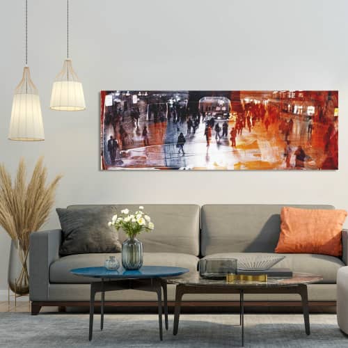 NEW YORK JAM I | Prints by Sven Pfrommer. Item made of aluminum with glass works with urban style