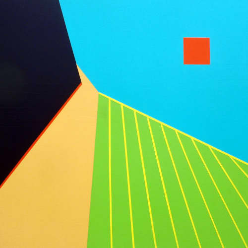 KNOX | Oil And Acrylic Painting in Paintings by Enda Bardell. Item composed of canvas and synthetic